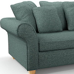 Мебельная ткань Шенилл бирюзовый цвет 138 см T4-31 варинант исполнения - 7 | Loft Concept в Москве