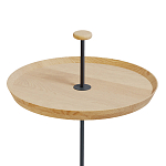 Pin журнальный столик из натурального дуба и бетона варинант исполнения - 1 | Loft Concept в Москве