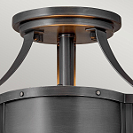 Потолочный светильник с декоративными заклепками Hinkley  варинант исполнения - 2 | Loft Concept в Москве