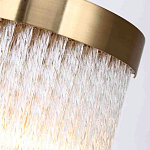 Бра с прозрачными стеклянными трубочками и металлическим основанием Nembus варинант исполнения - 3 | Loft Concept в Москве