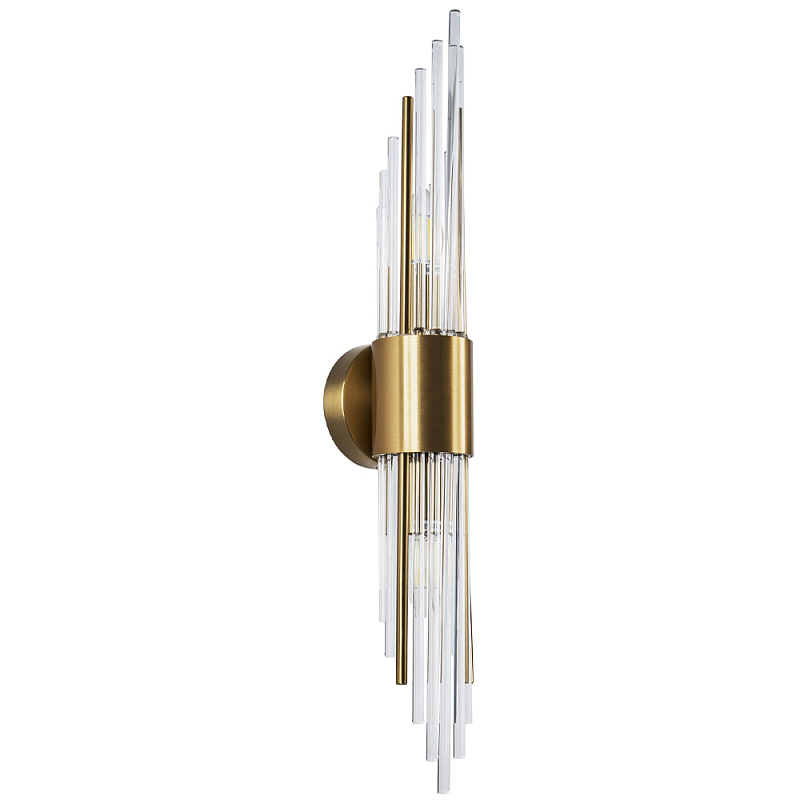        Nembus Brass Round Glass Wall Lamp     | Loft Concept 