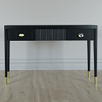 Туалетный стол - Трельяж Elsa Dreams Black 120 см варинант исполнения - 6 | Loft Concept в Москве