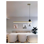 Люстра линейная светодиодная в минималистичном стиле New Age of Light варинант исполнения - 4 | Loft Concept в Москве