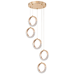 Люстра светодиодная Golden Shackle варинант исполнения - 3 | Loft Concept в Москве