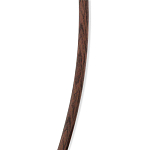 Вешалка коричневая с 4-мя крючками из пластика Curves Hangers варинант исполнения - 2 | Loft Concept в Москве