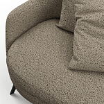 Мебельная ткань Шенилл коричневый цвет 138 см T4-28 варинант исполнения - 5 | Loft Concept в Москве