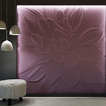 Барельеф LOTUS варинант исполнения - 3 | Loft Concept в Москве