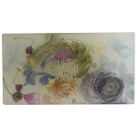 Шкатулка из эпоксидной смолы с цветами белая Epoxy Resin Rectangular Box White варинант исполнения - 1 | Loft Concept в Москве