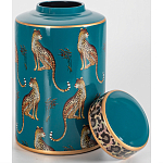 Ваза фарфоровая с крышкой Leopard Ccollection варинант исполнения - 2 | Loft Concept в Москве