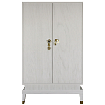 Платяной шкаф Elsa Dreams White с 2-мя фасадами варинант исполнения - 6 | Loft Concept в Москве