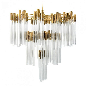 Люстра Contemporary chandelier crystal brass