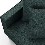 Мебельная ткань Шенилл темно-зеленый цвет 138 см T4-39 варинант исполнения - 7 | Loft Concept в Москве