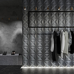 Гипсовая 3D панель с принтографией PM-101 варинант исполнения - 3 | Loft Concept в Москве