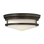 Потолочный светильник с белым матовым стеклянным плафоном в форме перевернутого конуса Hinkley варинант исполнения - 12 | Loft Concept в Москве