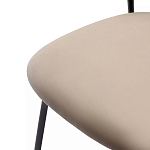 Стул Singer Chair без подлокотников светло-коричневый Велюр варинант исполнения - 5 | Loft Concept в Москве