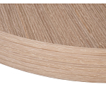 Столик журнальный круглый со светлым шпоном Light Veneer Table варинант исполнения - 4 | Loft Concept в Москве