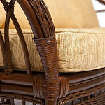 Комплект уличной мебели из ротанга Clara коричневый варинант исполнения - 5 | Loft Concept в Москве