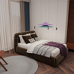 Подвесной вязаный светильник в двухцветном исполнении «Двойной Токио»  варинант исполнения - 3 | Loft Concept в Москве