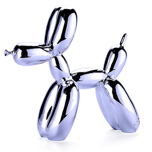 Статуэтка Jeff Koons Balloon Dog medium Silver