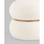 Пуф Полли S тедди белый варинант исполнения - 2 | Loft Concept в Москве
