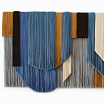 Абстрактное Панно из нитей Thread panel Abstraction II варинант исполнения - 1 | Loft Concept в Москве