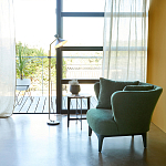 Кашпо Elevated Planters Luna 54 белое варинант исполнения - 4 | Loft Concept в Москве