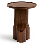 Приставной столик из массива дерева Walnut Triple варинант исполнения - 3 | Loft Concept в Москве