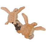 Статуэтка из дерева черепахи Animals of the World 25 варинант исполнения - 2 | Loft Concept в Москве