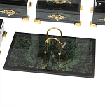 Настольный письменный набор из нефрита в подарочной коробке Victorious варинант исполнения - 4 | Loft Concept в Москве