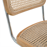 Офисный стул из ротанга на колёсах June Rattan Wicker Chair варинант исполнения - 5 | Loft Concept в Москве