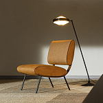 Дизайнерское кресло без подлокотников Gio Ponti ROUND D.154.5 Armchair варинант исполнения - 7 | Loft Concept в Москве