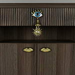 Комод Elsa Dreams Walnut Двухстворчатый  варинант исполнения - 4 | Loft Concept в Москве