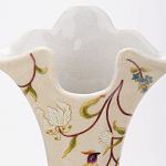 Ваза из фарфора с бронзовыми вставками Eden Garden варинант исполнения - 5 | Loft Concept в Москве