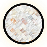 Бра в форме диска с перламутровыми прямоугольниками из морской ракушки Touch of Marine Charm варинант исполнения - 5 | Loft Concept в Москве