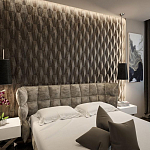 Гипсовая 3D панель с принтографией PM-36 варинант исполнения - 4 | Loft Concept в Москве