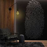 Барельеф FINGERPRINT варинант исполнения - 3 | Loft Concept в Москве