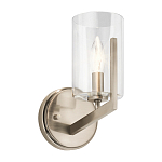 Бра с прозрачным плафоном в форме цилиндра Kichler варинант исполнения - 6 | Loft Concept в Москве