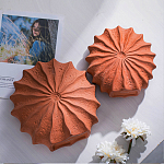 Ваза керамическая в виде круглой терракотовой морской раковины Galapagos варинант исполнения - 5 | Loft Concept в Москве