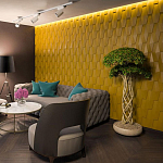 Гипсовая 3D Панель M-36 варинант исполнения - 2 | Loft Concept в Москве