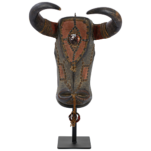 Антикварная маска быка Танзания
