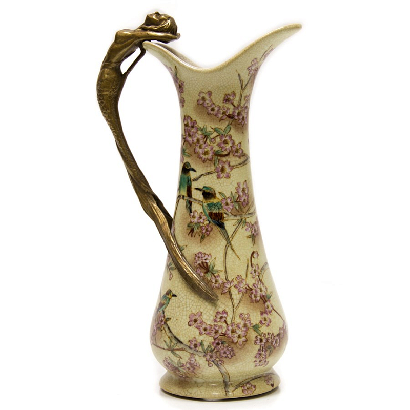 Кувшин Birds in Sakura Мульти Бронза в Москве | Loft Concept 