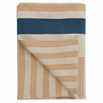 Плед из хлопка с геометрическим рисунком Elan Stripe  варинант исполнения - 1 | Loft Concept в Москве