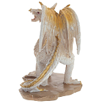 Декоративная статуэтка Дракон Dragon Beige Gold Statuette варинант исполнения - 4 | Loft Concept в Москве