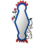 Зеркало с рамой в русском стиле варинант исполнения - 1 | Loft Concept в Москве