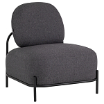 Кресло в темно-серой рогожке  COLOR BLOCK варинант исполнения - 1 | Loft Concept в Москве