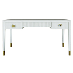 Письменный стол Elsa Dreams White Шпон дерево с двумя ящиками варинант исполнения - 6 | Loft Concept в Москве