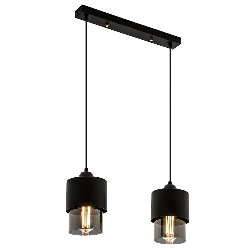    2-     Volta Flos Duo Hanging Lamp  (Smoke)    | Loft Concept 