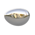 Абстрактная скульптура на стену в виде капли воды Water Outline варинант исполнения - 2 | Loft Concept в Москве