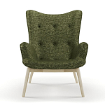 Мебельная ткань Шенилл зеленый цвет 138 см T4-22 варинант исполнения - 6 | Loft Concept в Москве