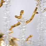 Бра золотого цвета с ветвями и хрустальными подвесками FAIRYTREE Light варинант исполнения - 5 | Loft Concept в Москве